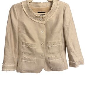 Talbots Classic Extra Small Blazer Old Money Academia Quiet Luxury Old Hollywood